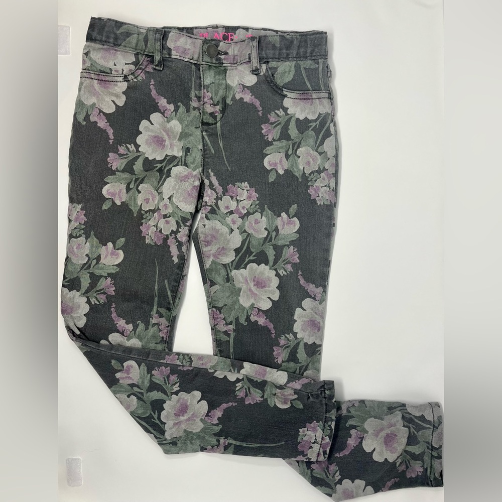 Girls The Children’s Place Floral Jeggings